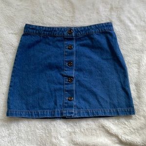 Jean skirt